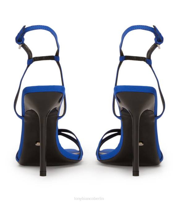 Stöckelschuhe| de Tony Bianco Frauen Nomad-Heels azurblauer Krepp 4624136